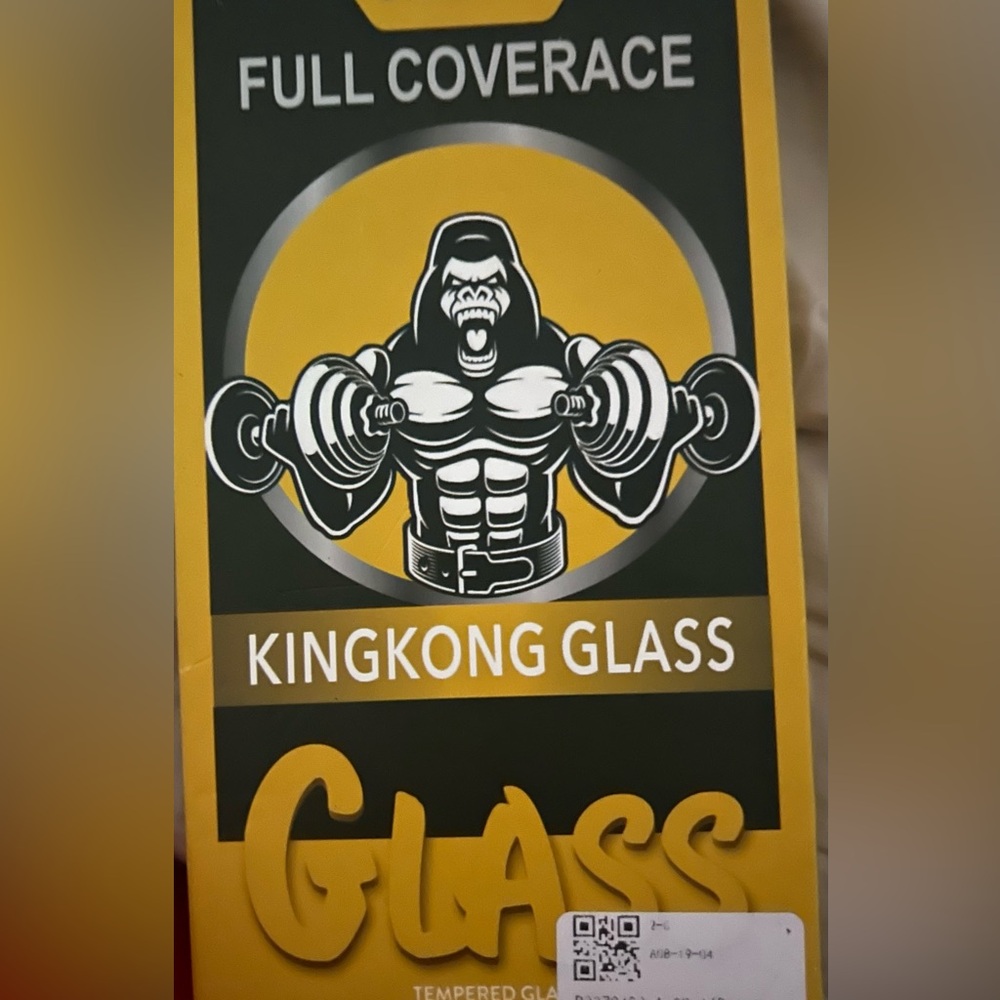 📱 KingKong Glass Full Coverage Tempered Screen Protector - iPhone 16 Pro